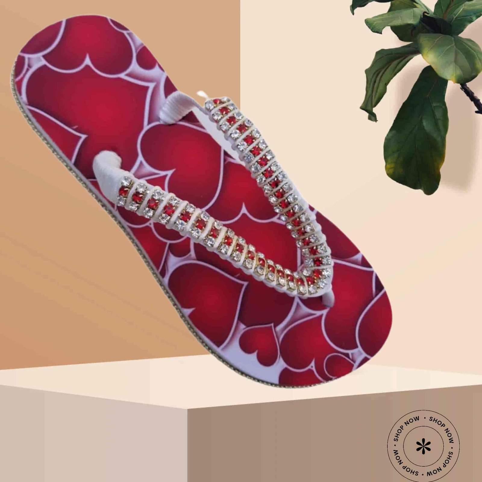 01 flip flops with red hearts-min